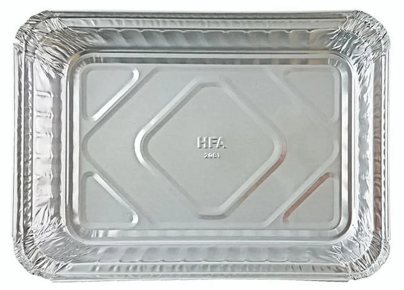 1 1/2 lb. Oblong Take-Out Foil Pan - Shallow 500/CS