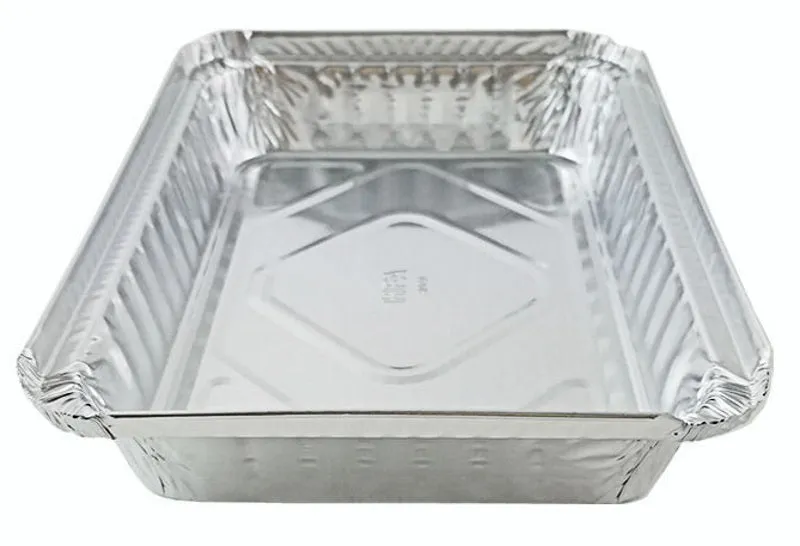 1 1/2 lb. Oblong Take-Out Foil Pan - Shallow 500/CS