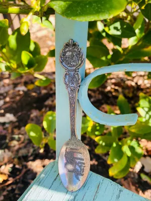 1850 California Heritage Collection American State Silver Tone Collectible Spoon