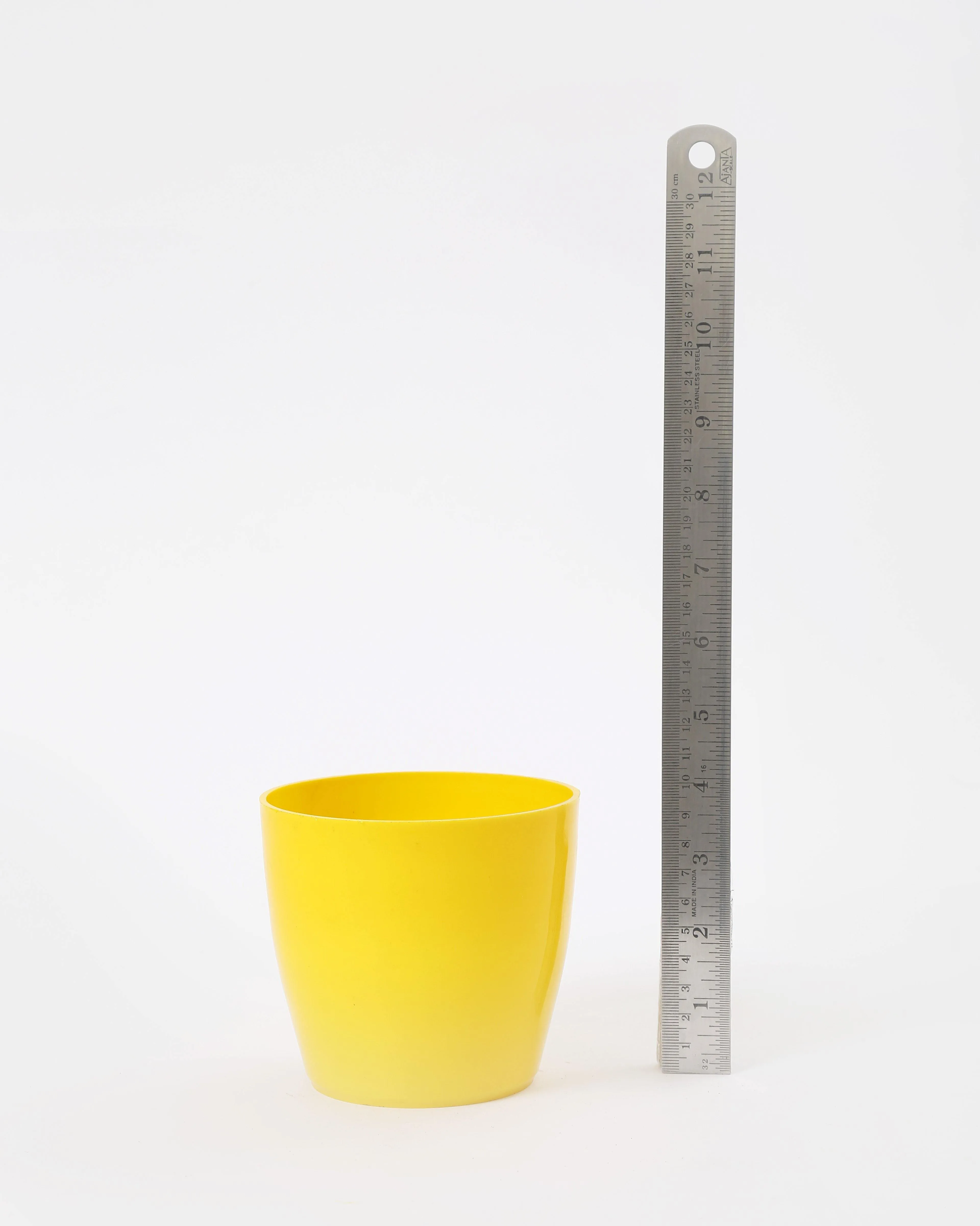 4 Inch Yellow Singapore Pot (105mm)