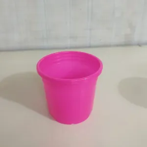 4" Flower Pot Pink Colour Sunrise Series (10 cm)