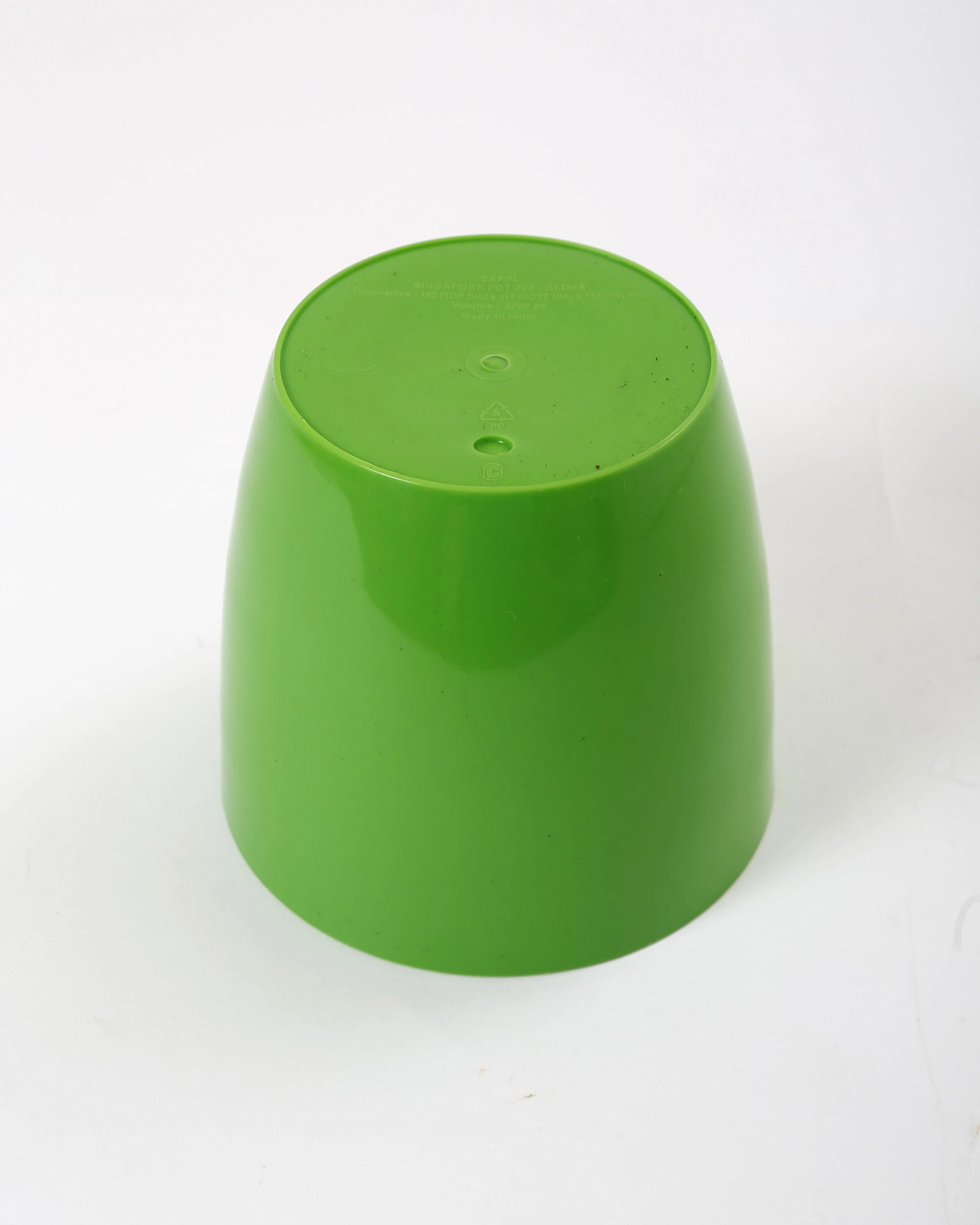 6 Inch Green Singapore Pot (160mm)