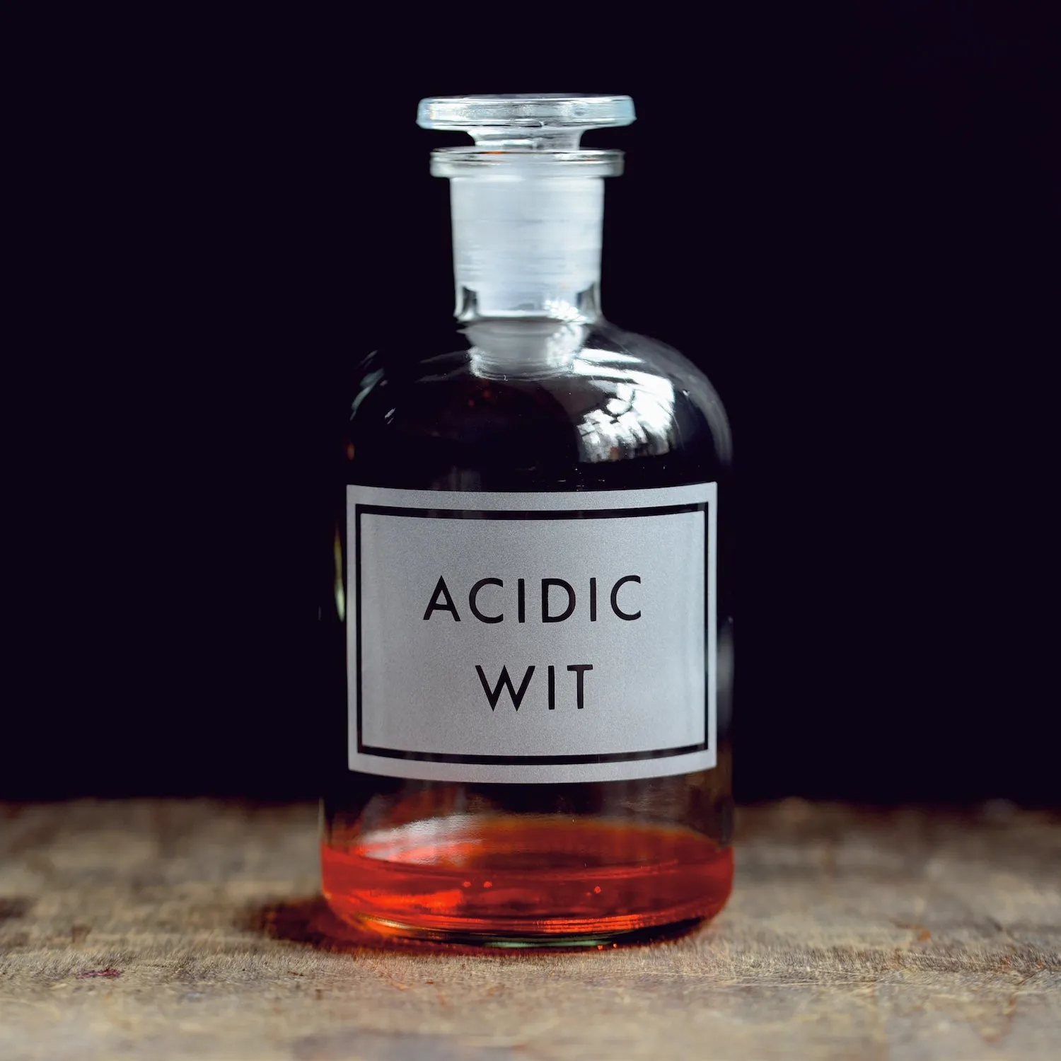 Acidic Wit Apothecary Jar｜Large