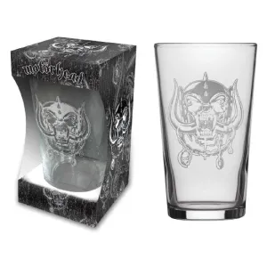 Beer Glass - Motorhead - Warpig Etched Print