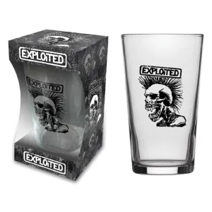 Beer Glass - The Exploited - Skull