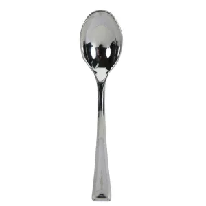 Bulk Silver Metallic Sensations Mini Spoons (288 per Case)