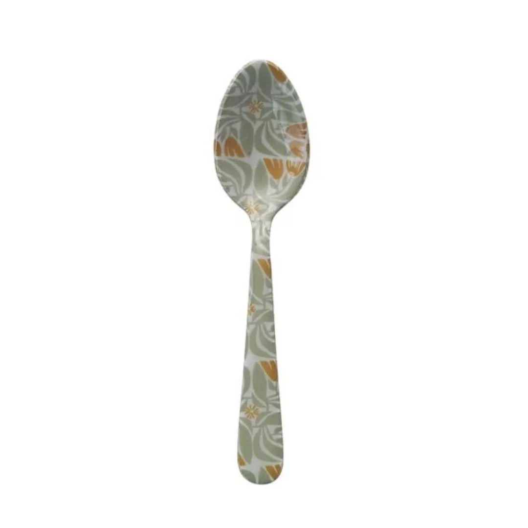 Floral Enamel Spoons