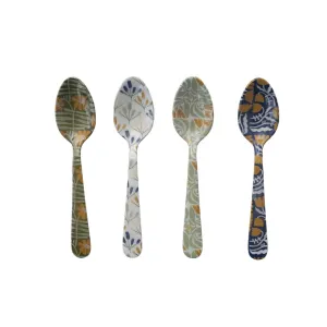 Floral Enamel Spoons