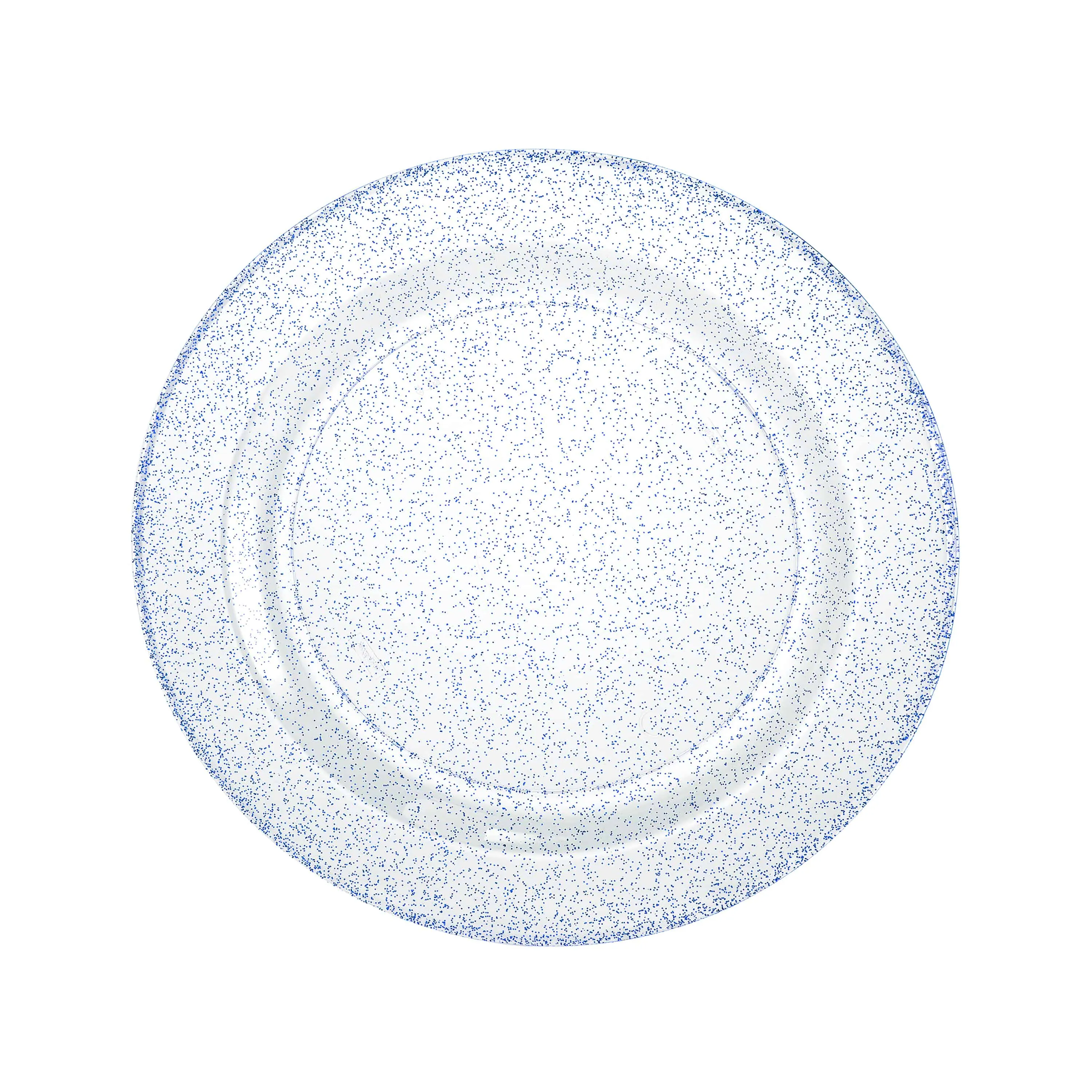 Glitter Premium Plastic Round Dinnerware