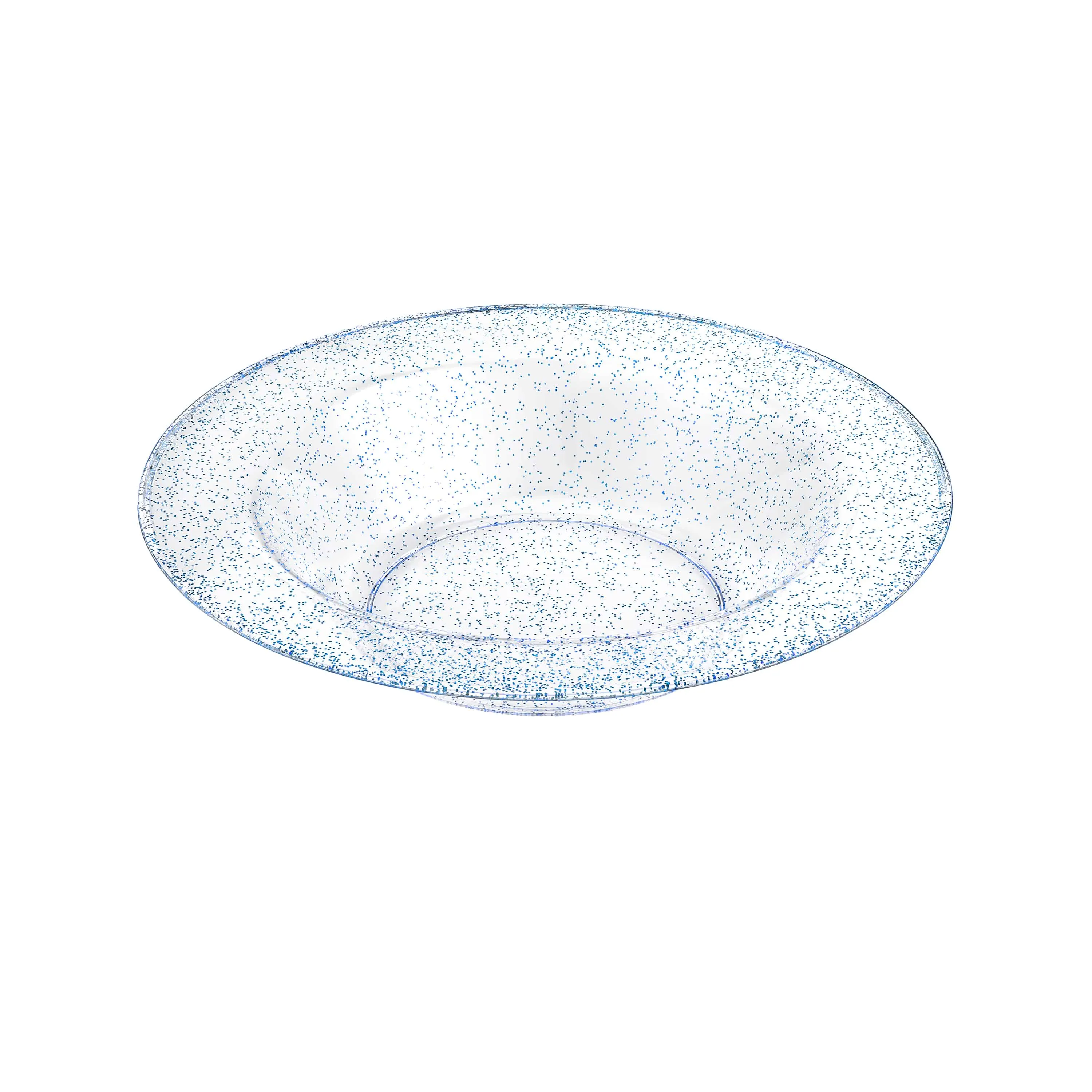 Glitter Premium Plastic Round Dinnerware