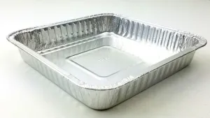 HFA 9" Square Cake Foil Cake Pan 50/PK