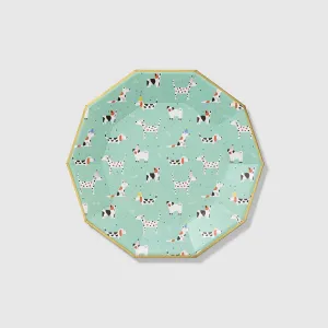 Hot Diggity Dog Large Party Plates x 10