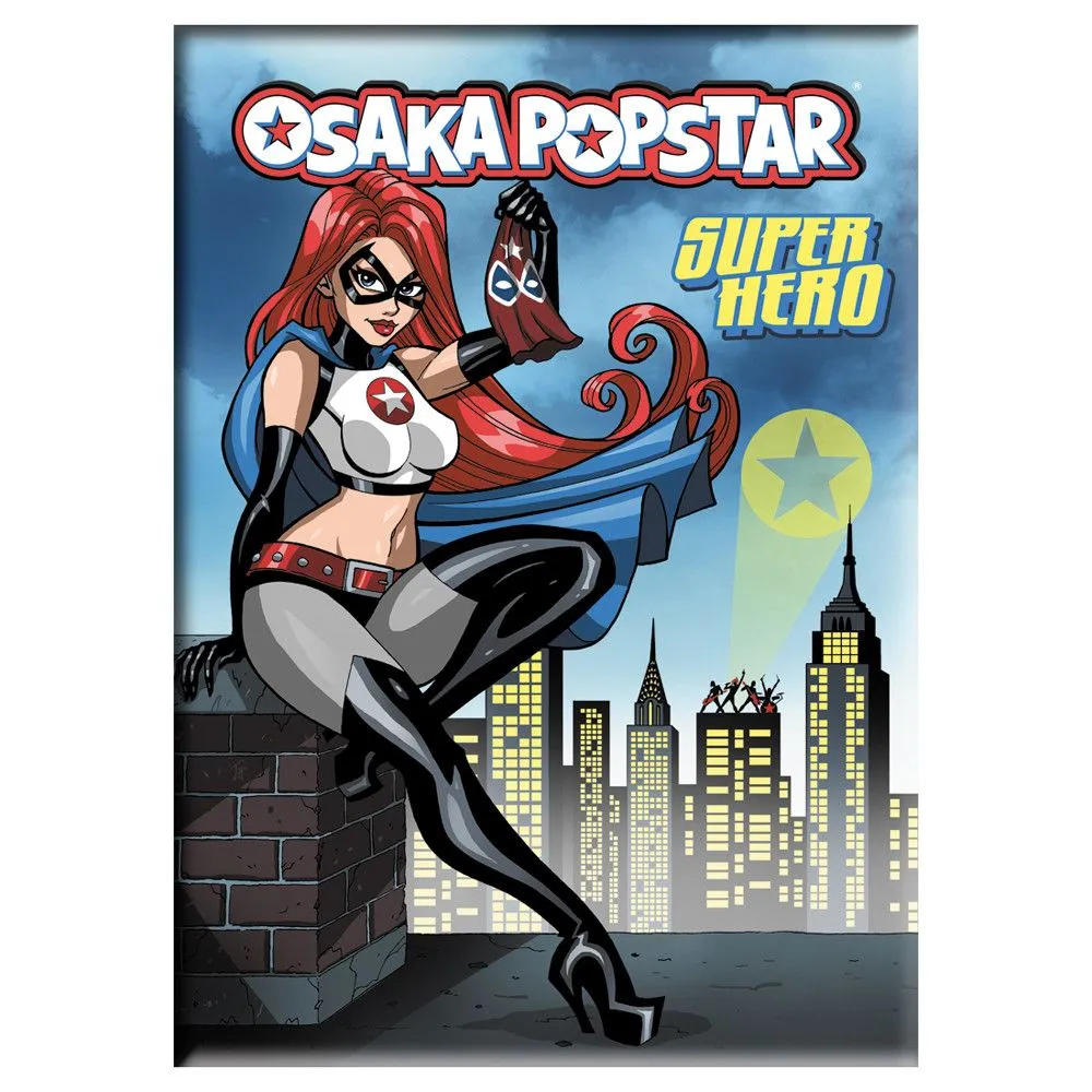 Osaka Popstar "Super Hero" Magnet