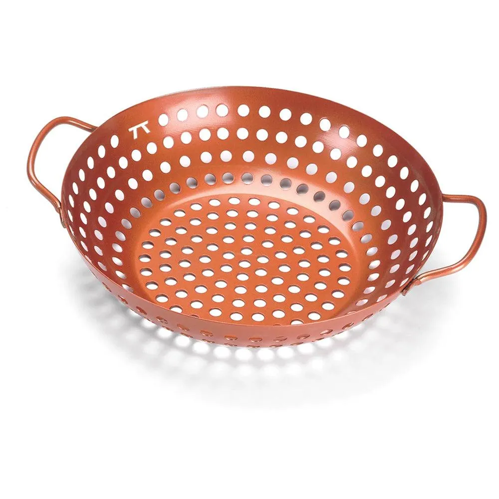 Outset Nonstick Copper Grill Wok