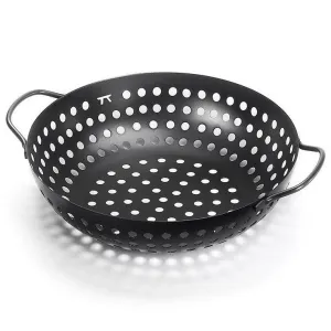 Outset Nonstick Round Grill Wok