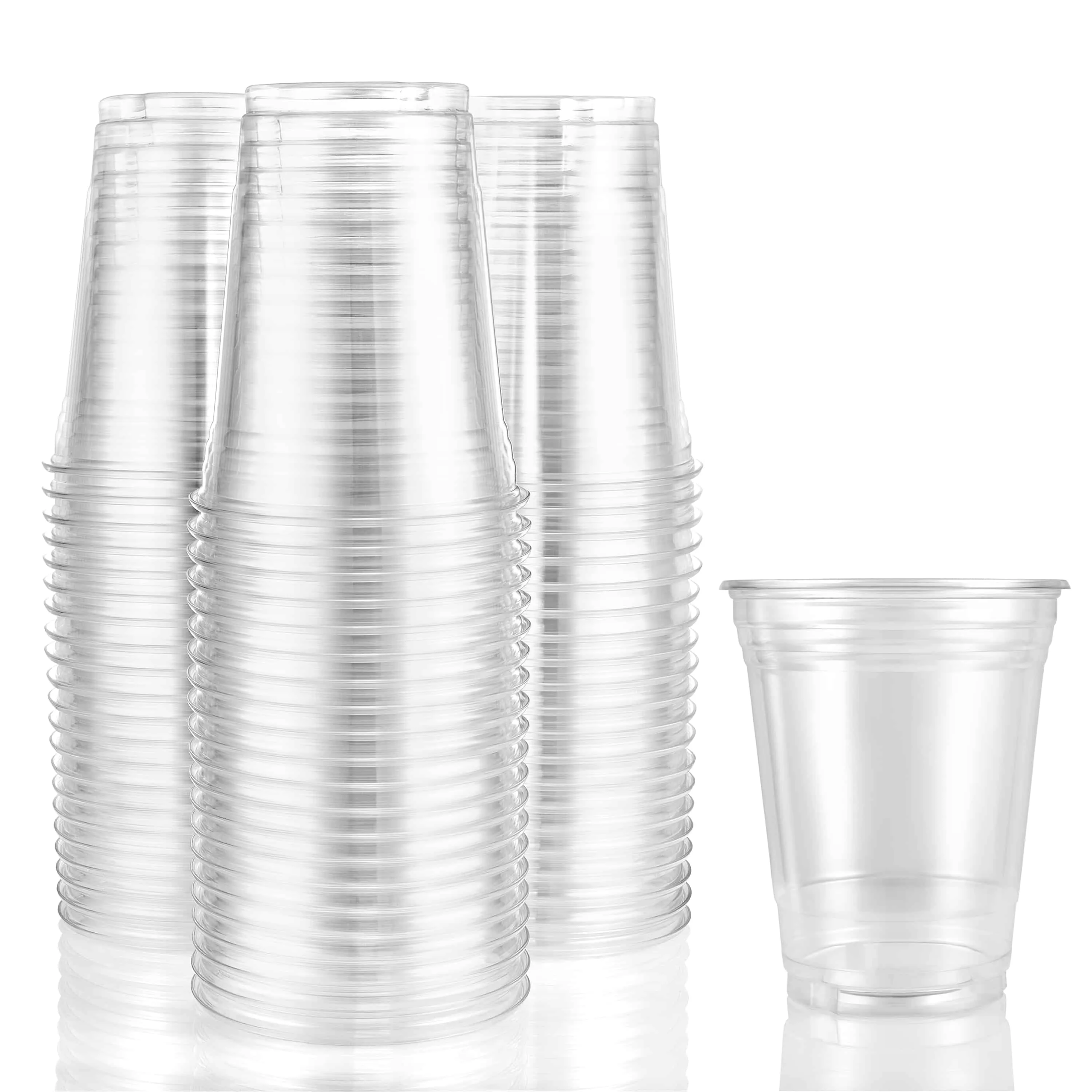 Premium Heavy Weight Plastic Cups<br/>Size Options: 16oz Cup