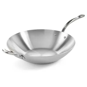 Samuel Groves Classic Stainless Steel Triply Wok