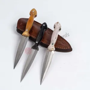 Small Double Edged Dagger Knife