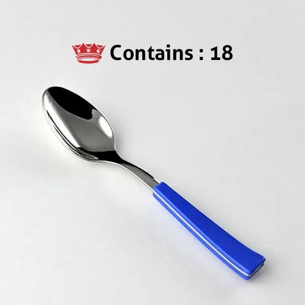 Svanera COFFEE SPOON ELENA LIGHTBLUE Number in box : 18