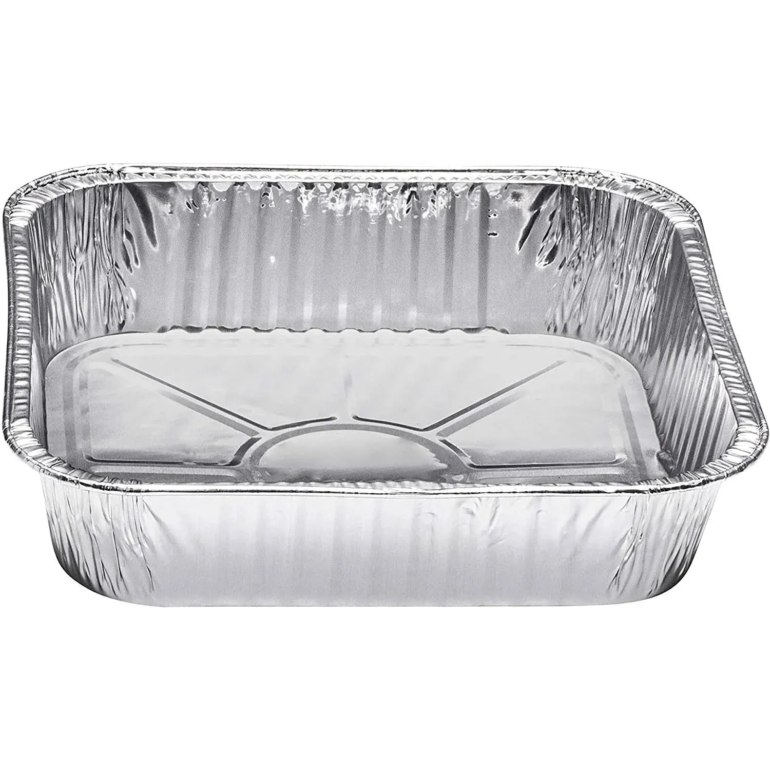 *WHOLESALE* Disposable Aluminum 9" Square Cake Baking Pan | 100 ct/case